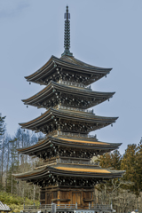 西方寺五重塔