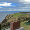海峡を望む