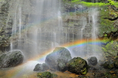虹掛かる降滝