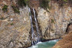 漉磯口の海岸瀑