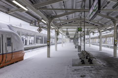 青森駅は雪の中Ⅲ