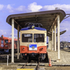 くりでん旧若柳駅にて