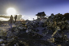 恐山にて