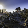 恐山にて