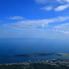 陸奥湾を望む
