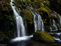 湧水絶え間なく・元滝伏流水Ⅴ