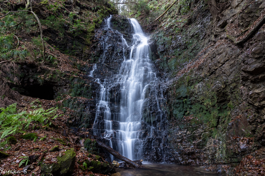 12月の滝巡り・中沢不動滝Ⅱ