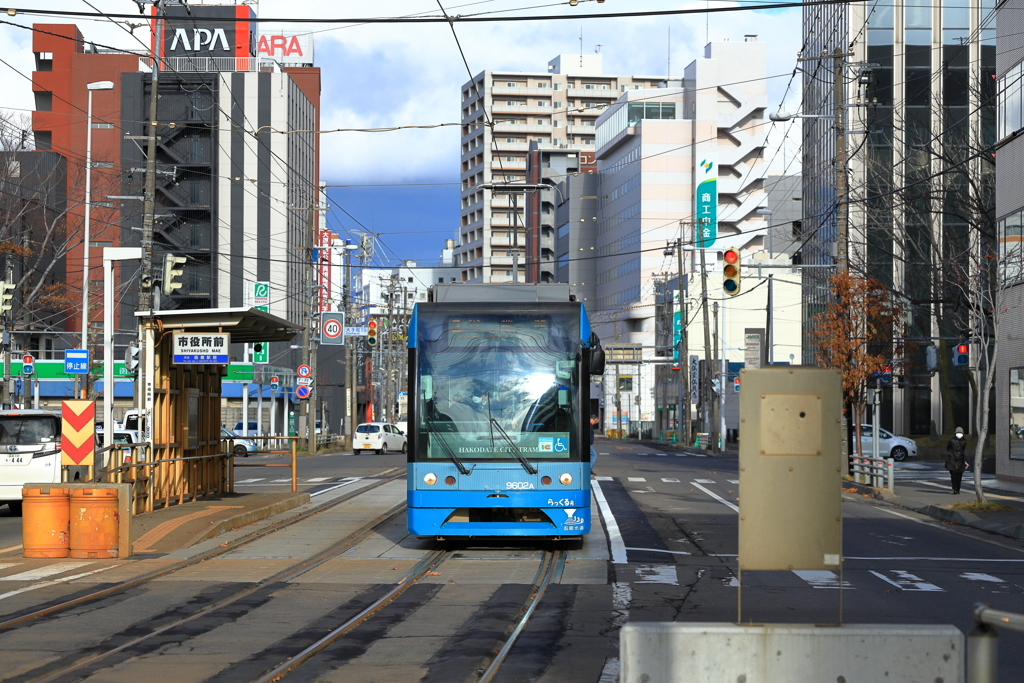 路面電車の似合う街