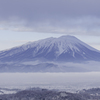 雲海と岩手山