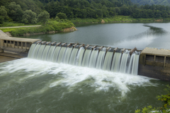 錦秋湖大滝