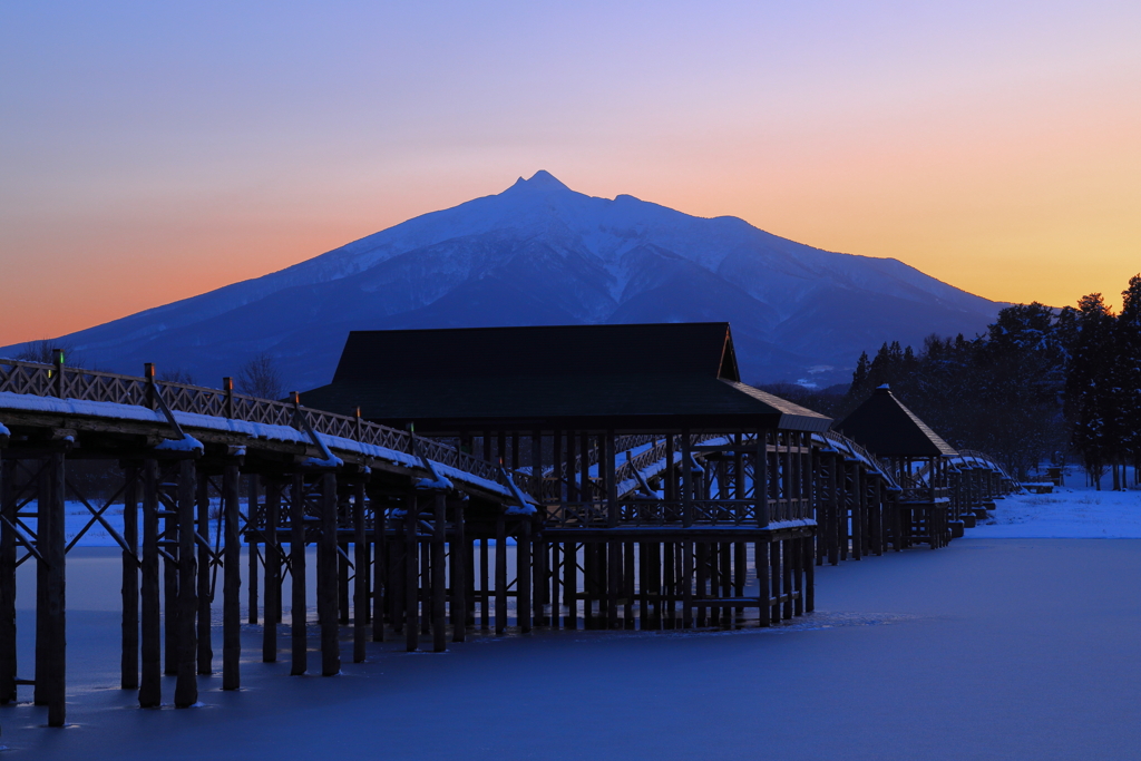 雪景鶴の舞橋Ⅱ