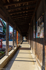 黒石市・中町こみせ通り