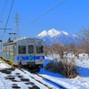 弘南鉄道の冬