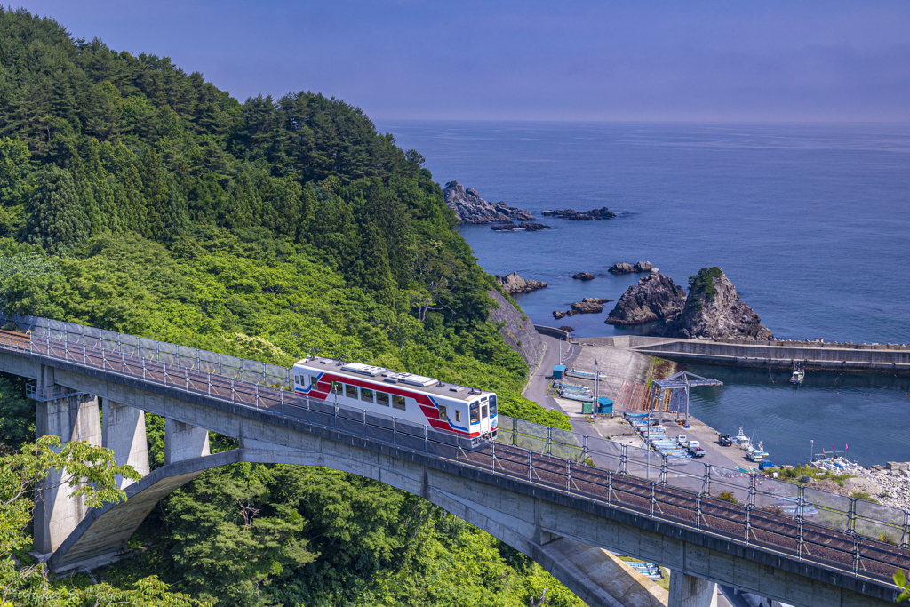 大沢橋梁・定番ショット