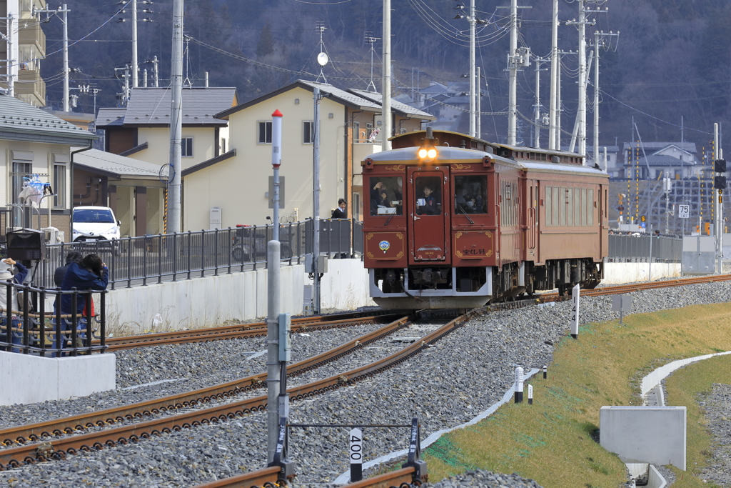 レトロ車両入線