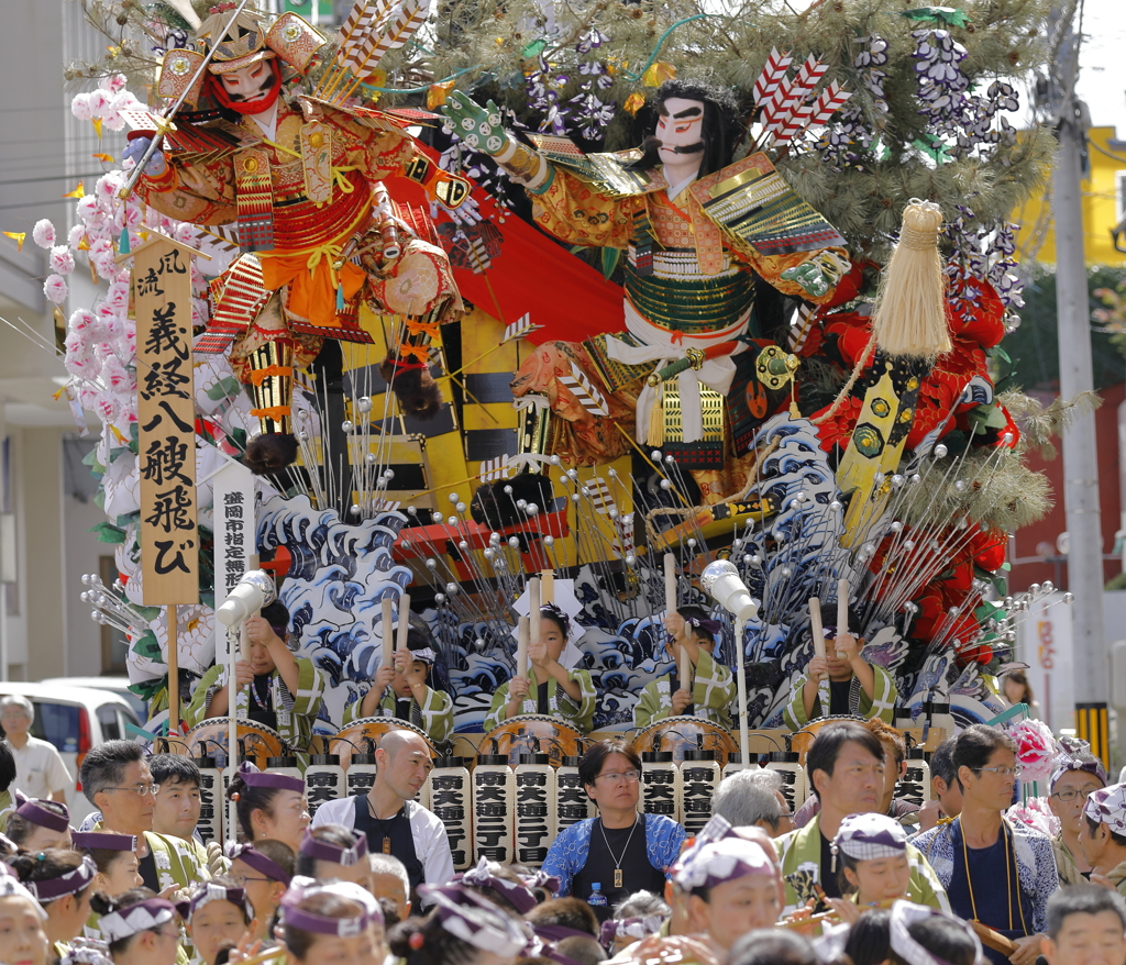 盛岡秋祭り山車_南大通り二丁目町会