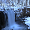 銚子大滝雪景