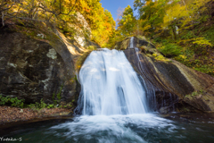 宮城･山形 秋の滝巡り 萱滝Ⅲ