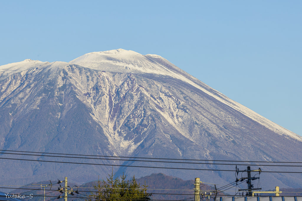 晴天の朝・タイヤ交換日和