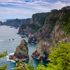 北山崎の眺望