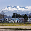 秋田駒を望む