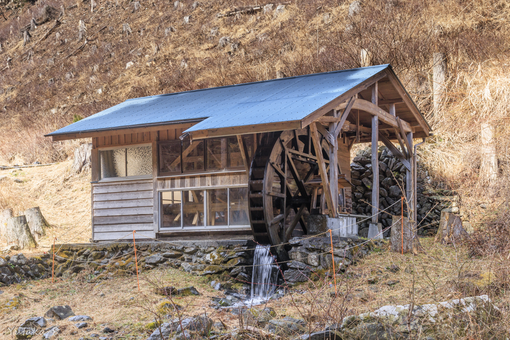 茅沢の水車小屋