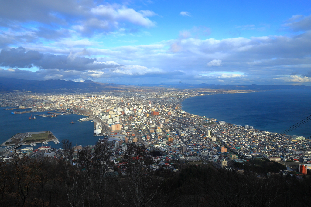 函館山から