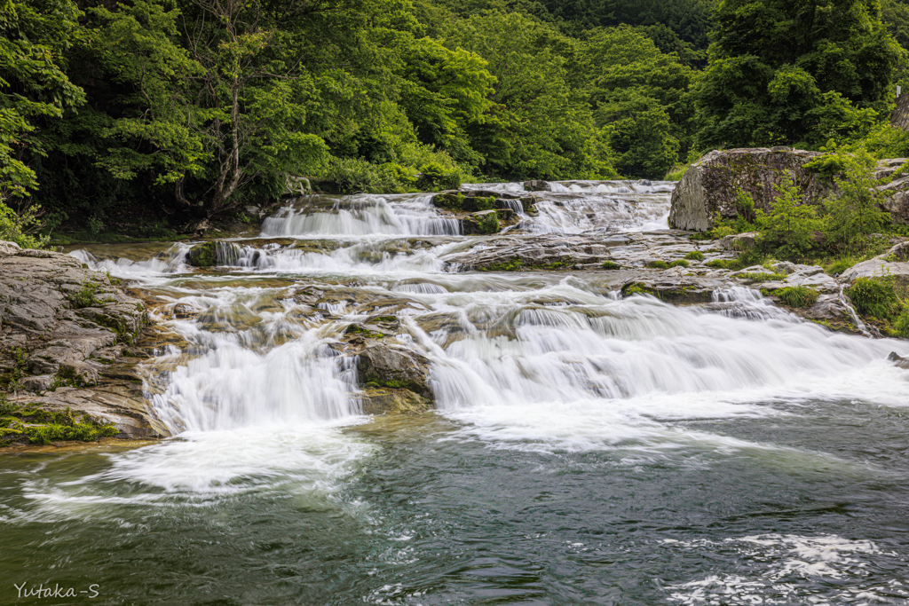 大川渓流・七滝Ⅱ