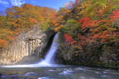 銚子の滝秋景色Ⅲ