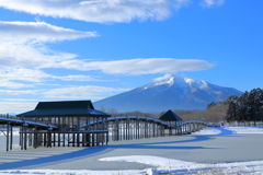 津軽富士と鶴の舞橋Ⅱ