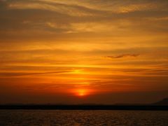 夕日
