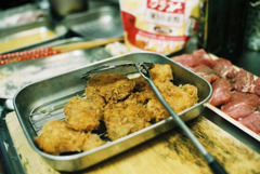 ヒレカツ揚げたて