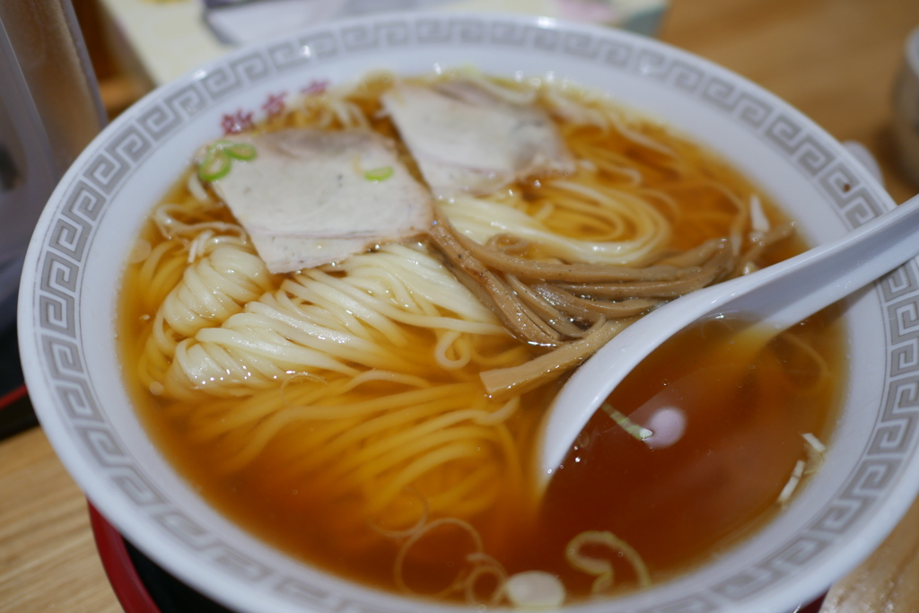麺普通、スープ普通、蒸気極上
