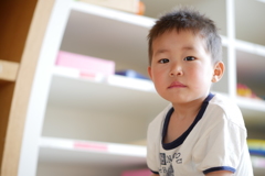 目が合う