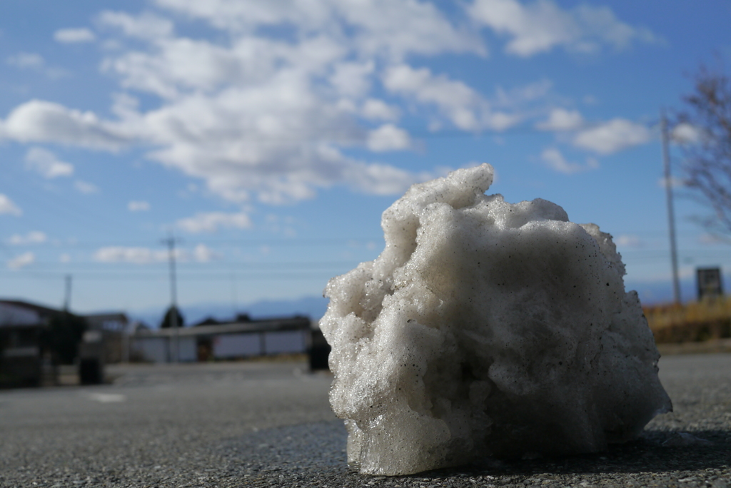 雪のかたまり