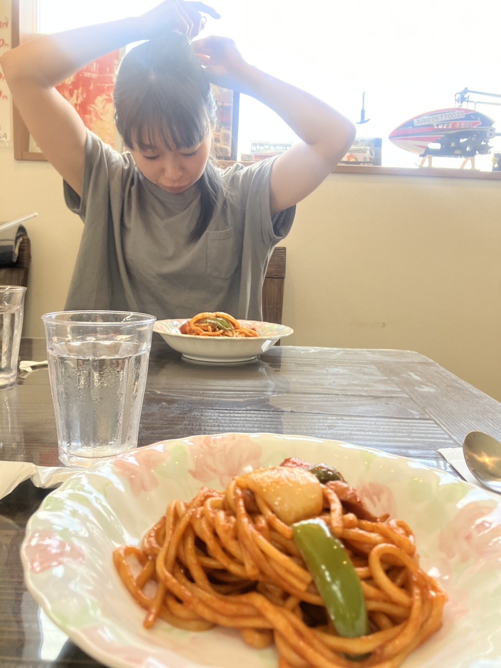 喫茶店のナポリタン