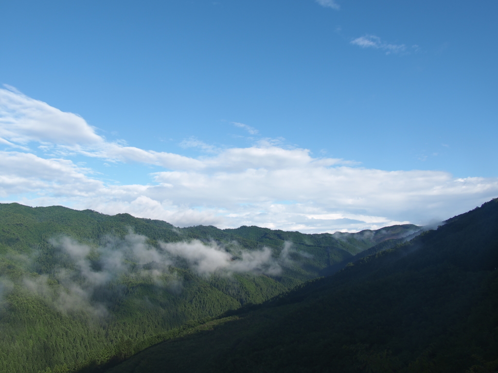 八溝山にて