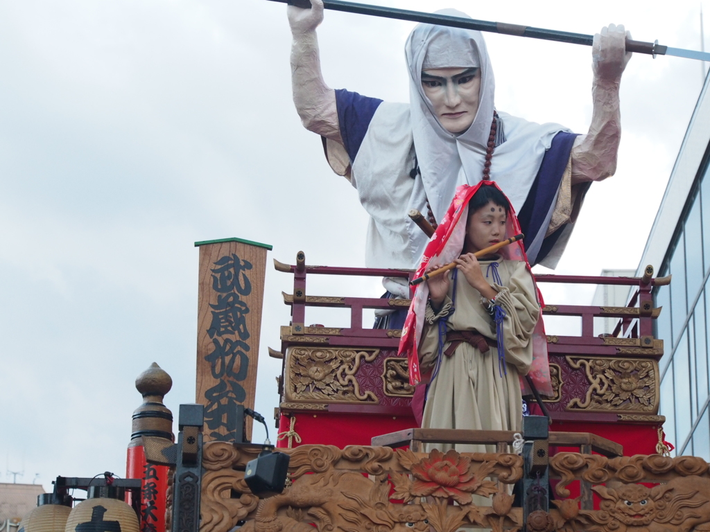 栃木秋祭りにて