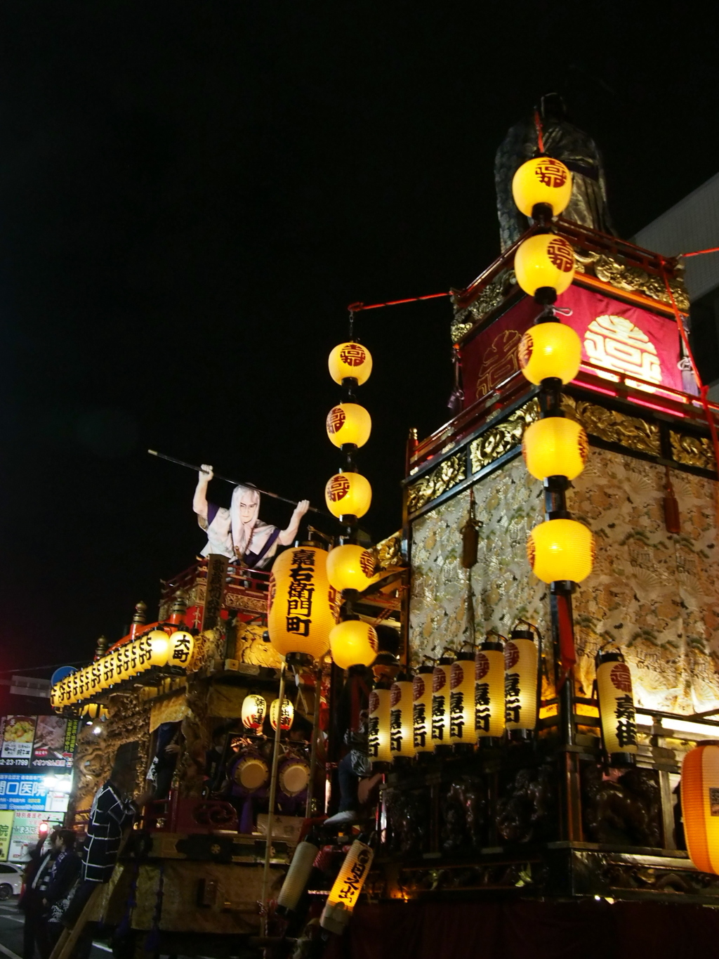 栃木秋祭りにて