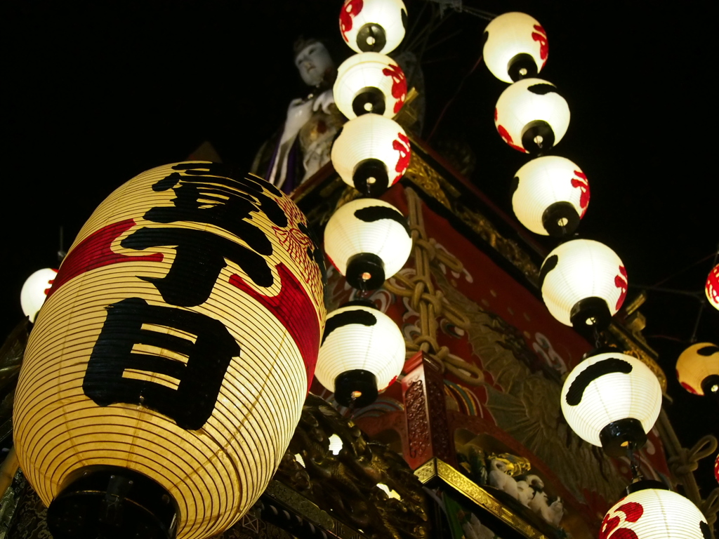 栃木秋祭りにて