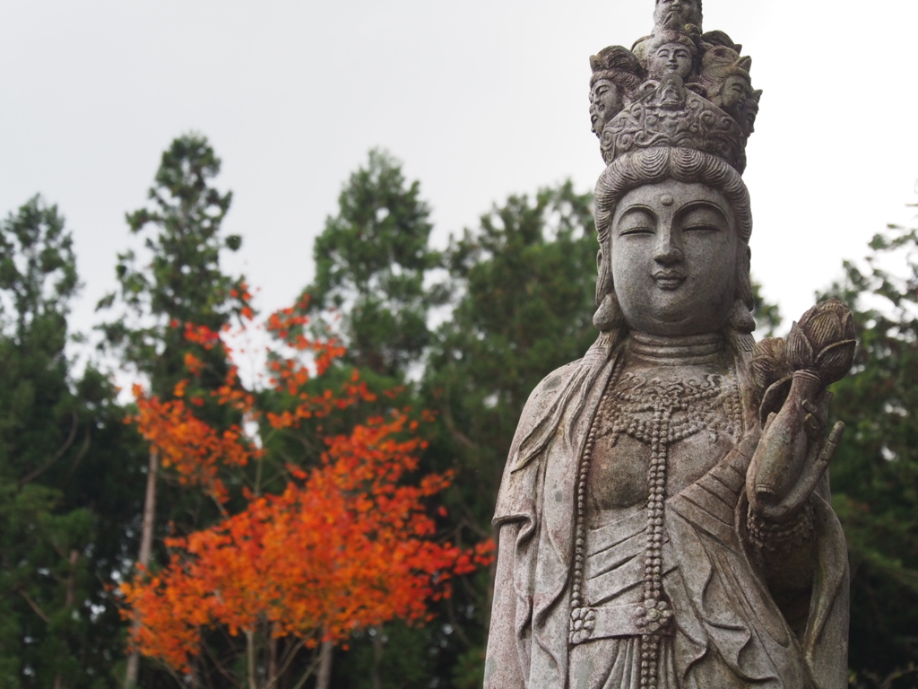 金剛山瑞峯寺にて