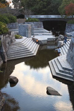 休日の公園
