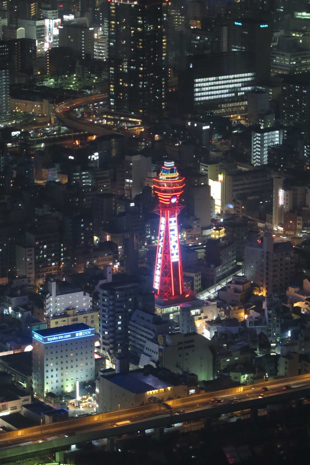 ハルカスからの夜景②