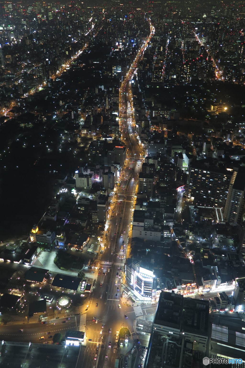 ハルカスからの夜景①