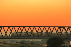 夕暮れ