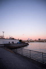 夕暮れ