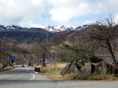 晩秋乗鞍