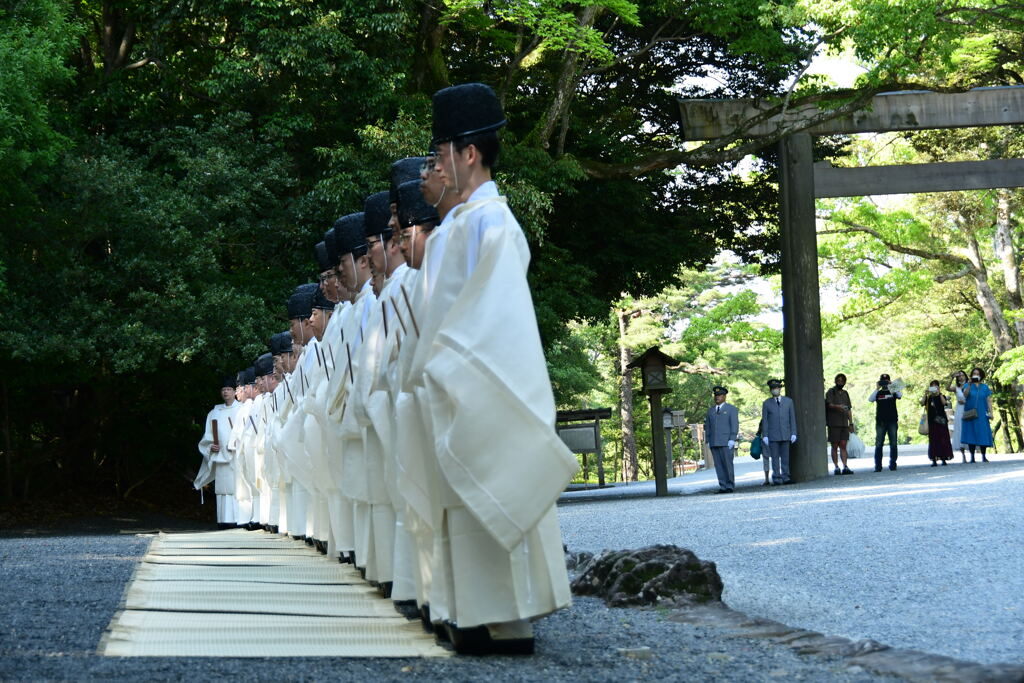 伊勢神宮内宮　5月　大祓