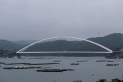 麻生の浦大橋の風景