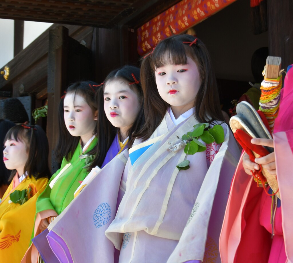 京都　下鴨神社　斎王代　禊の儀